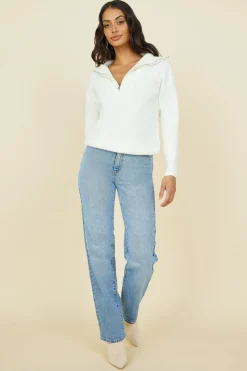 Forever More Knit White