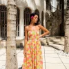 FORTUNATE ONE In Bloom Maxi Dress Floral
