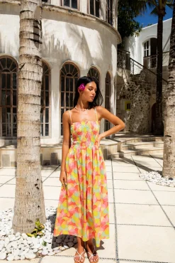 FORTUNATE ONE In Bloom Maxi Dress Floral