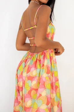 FORTUNATE ONE In Bloom Maxi Dress Floral