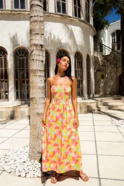 FORTUNATE ONE In Bloom Maxi Dress Floral