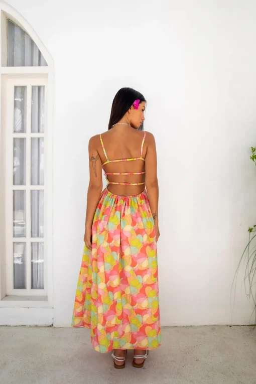 FORTUNATE ONE In Bloom Maxi Dress Floral