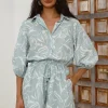 Free As A Bird Romper Sage