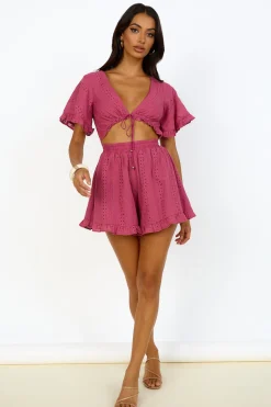 From Eden Playsuit Pink