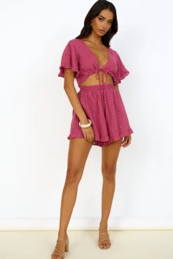 From Eden Playsuit Pink