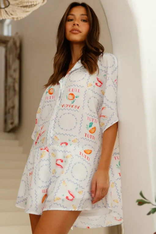 Fruit Salad Romper Multi