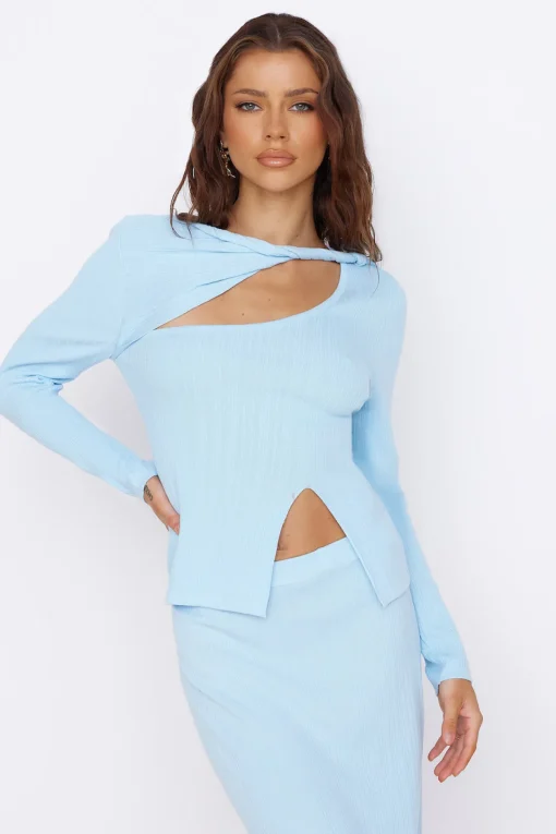 Garden of Eden Top Blue
