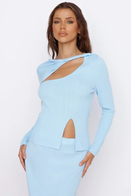 Garden of Eden Top Blue