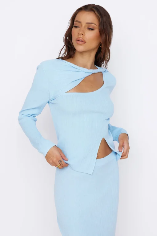 Garden of Eden Top Blue