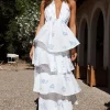 Gifting Joy Maxi Dress Blue