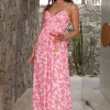 Got The Keys Maxi Dress Pink