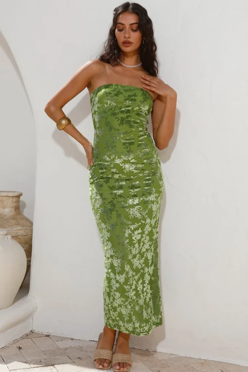 Grass Is Greener Maxi Dress Green