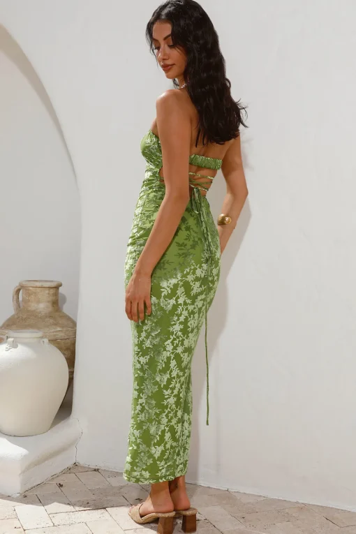 Grass Is Greener Maxi Dress Green