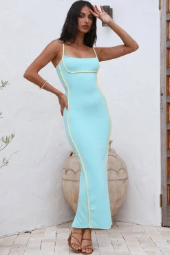 Heart Of Mine Maxi Dress Blue