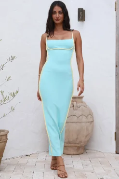 Heart Of Mine Maxi Dress Blue
