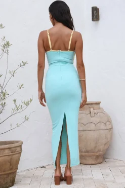 Heart Of Mine Maxi Dress Blue