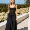 Heat Wave Maxi Dress Black
