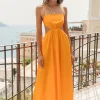 HELLO MOLLY Should We Go Maxi Dress Mango
