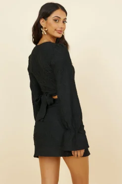Holiday Feels Skirt Black