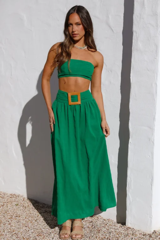 Hundred Years Crop Top Green