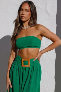 Hundred Years Crop Top Green
