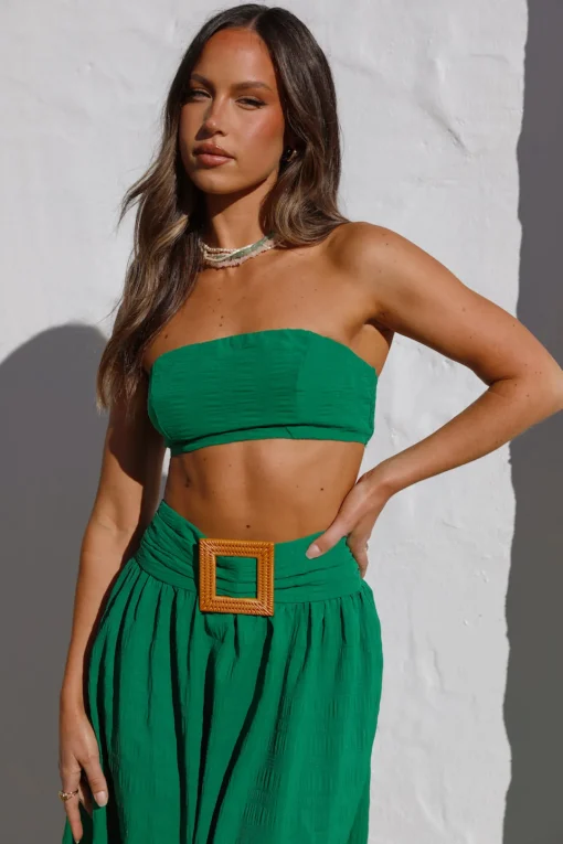 Hundred Years Crop Top Green