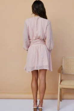 Idyllic Locations Dress Blush