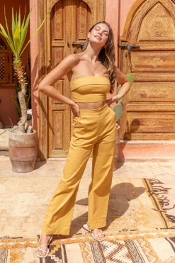 In Hindsight Pants Tan
