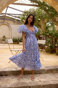 Ivy Rose Maxi Dress Blue
