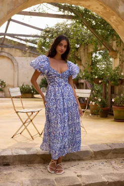 Ivy Rose Maxi Dress Blue