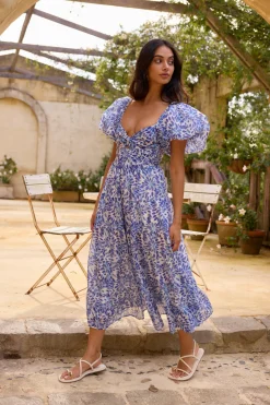 Ivy Rose Maxi Dress Blue