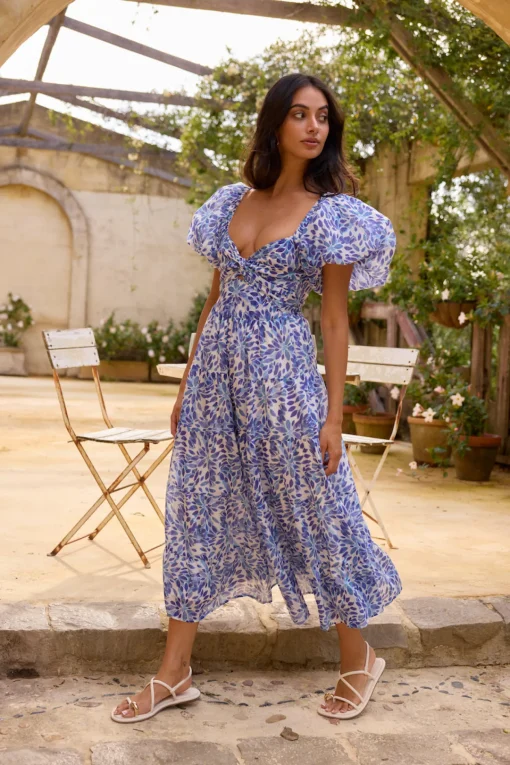 Ivy Rose Maxi Dress Blue