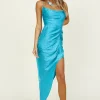 Joyride Midi Dress Blue