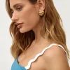 18k Gold Plated Fave Places Earrings Gold