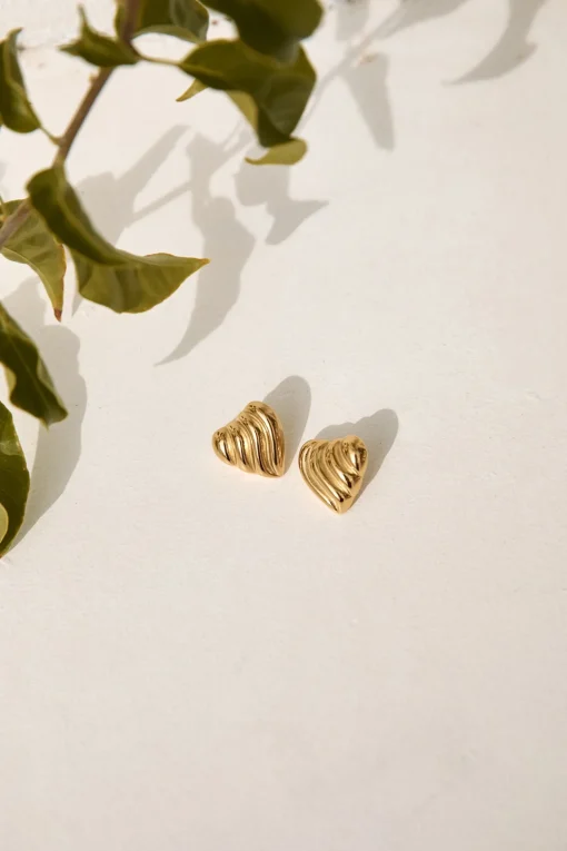 18k Gold Plated Fave Places Earrings Gold