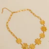 18k Gold Plated Gifted With Love Necklace Gold
