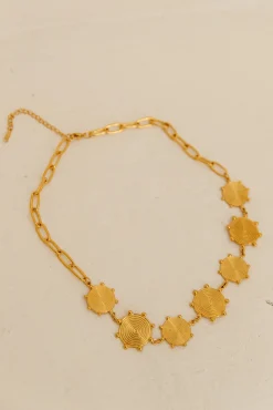 18k Gold Plated Gifted With Love Necklace Gold