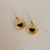 18k Gold Plated Luna Glow Earrings Gold