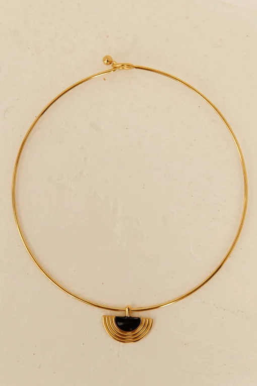 18k Gold Plated Luna Glow Necklace Gold