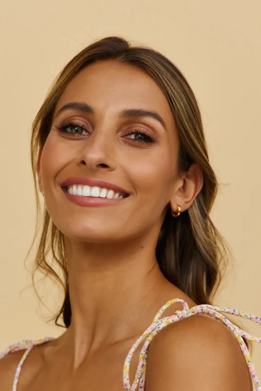 18k Gold Plated Mine Forever Earrings Gold