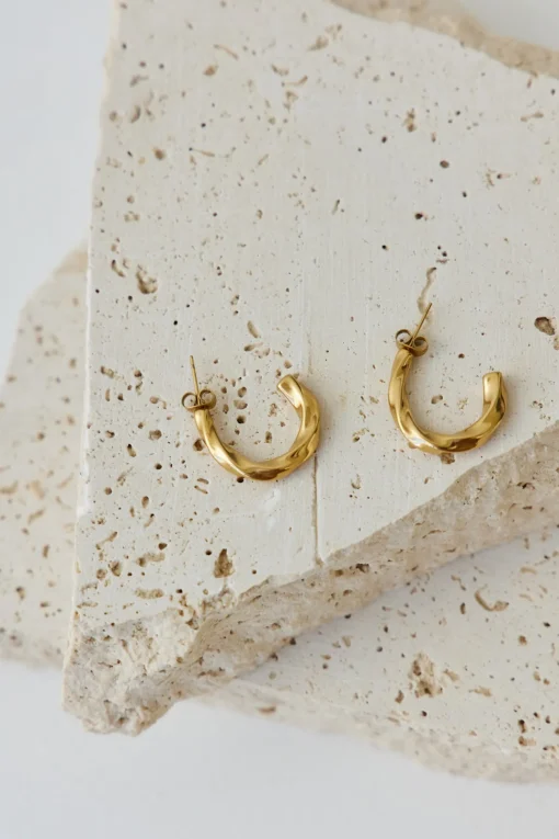 18k Gold Plated Mithriel Earrings Gold