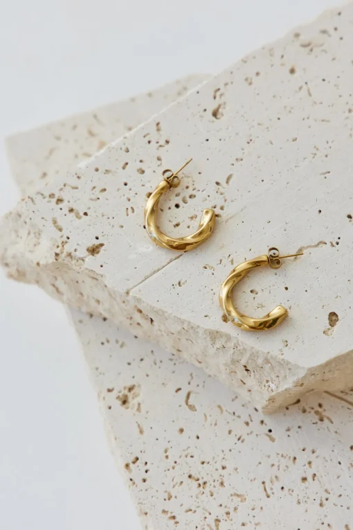 18k Gold Plated Mithriel Earrings Gold