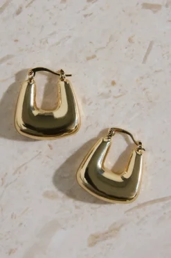 18K Gold Plated The Classics Earrings Gold