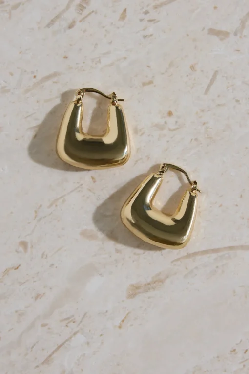18K Gold Plated The Classics Earrings Gold