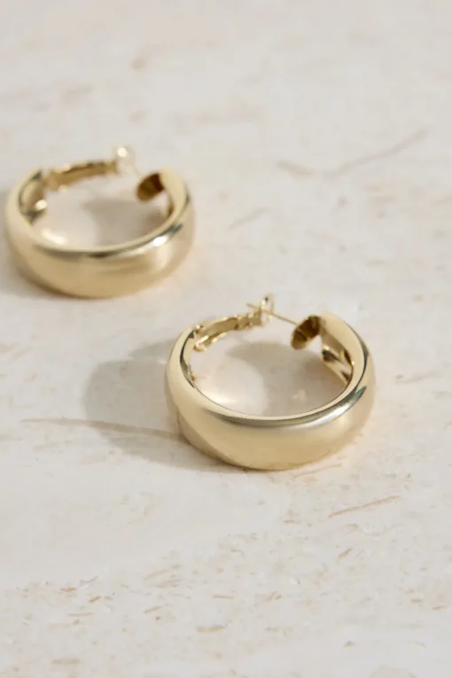 18K Gold Plated True Self Earrings Gold