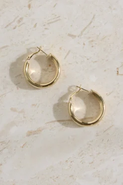 18K Gold Plated True Self Earrings Gold