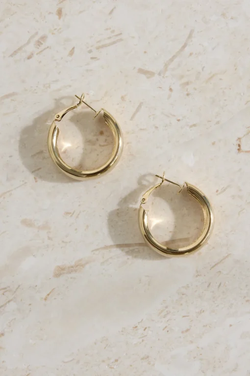 18K Gold Plated True Self Earrings Gold