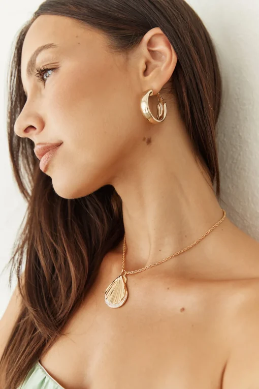 18K Gold Plated True Self Earrings Gold