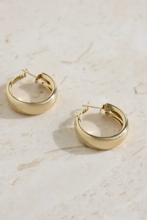 18K Gold Plated True Self Earrings Gold