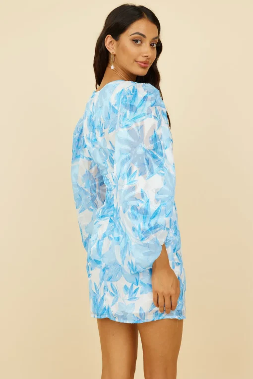Kiss Kiss Dress Blue